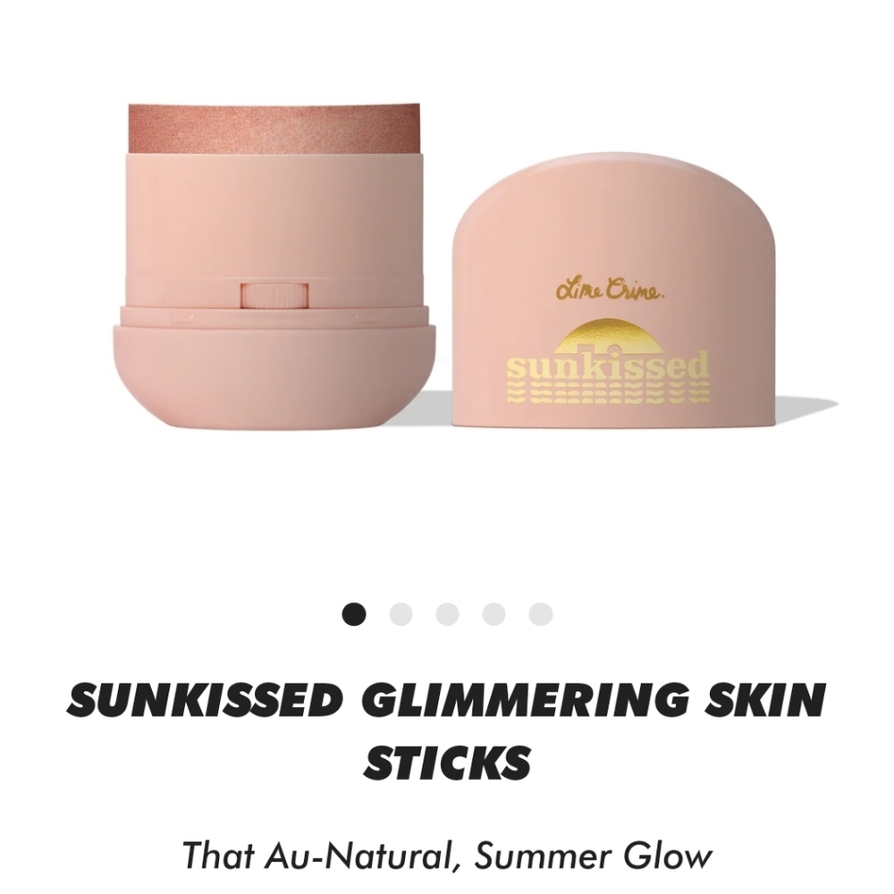 BNIB Lime Crime Sunkissed Glimmer Skin Stick - Maui